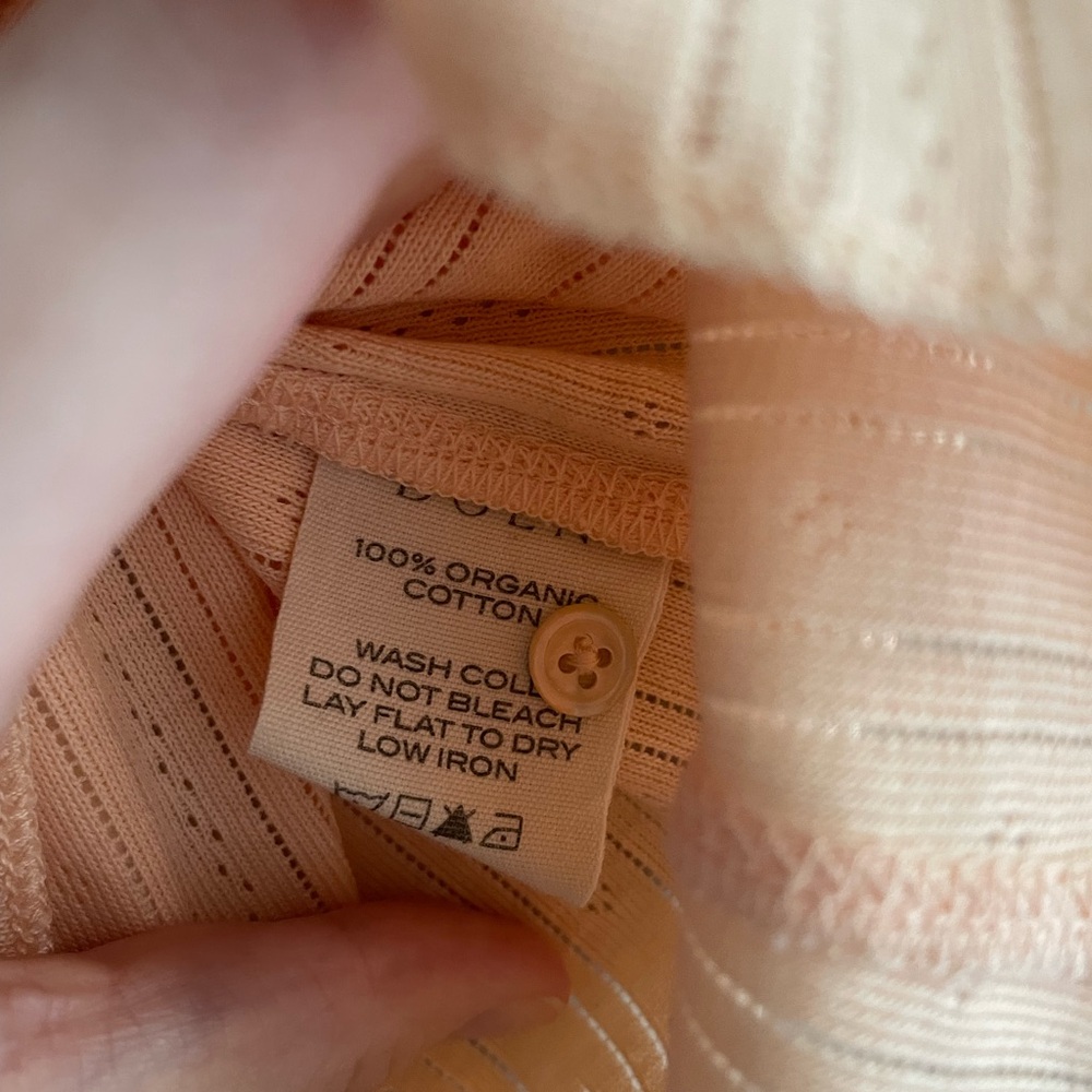 Doen Pointelle Tee - Picture 5 of 5